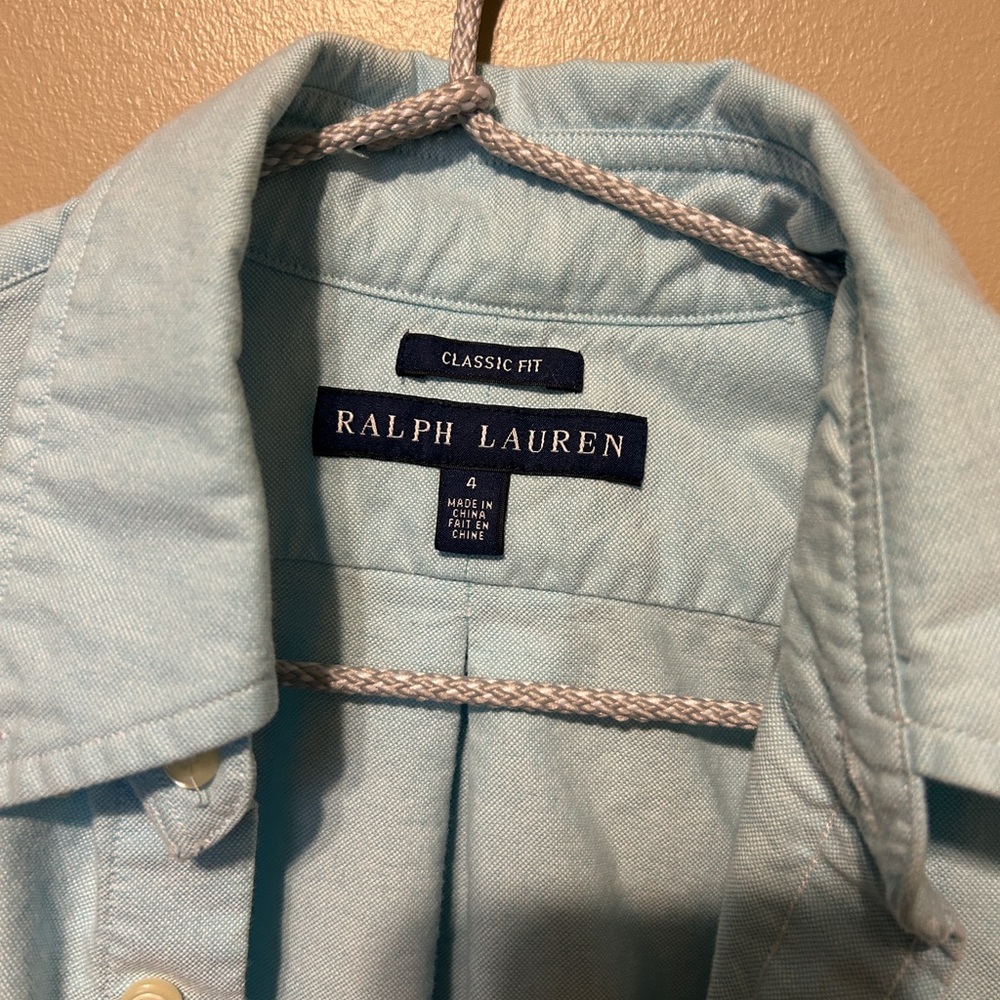 Ralph Lauren Sky Blue Casual Shirt - Picture 2 of 4